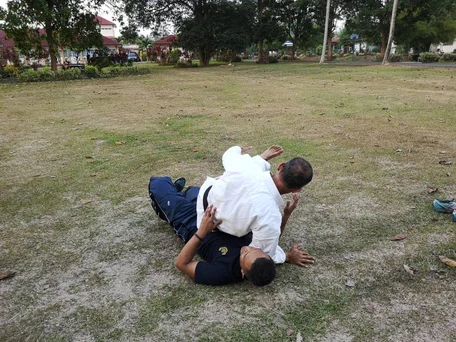 Self-defence training activity
